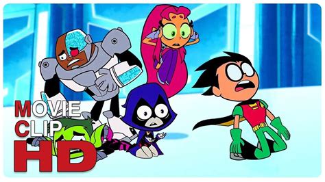 Slade Mind Controls Teen Titans Scene TEEN TITANS GO TO THE MOVIES