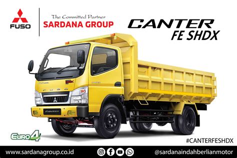 Review Dan Keunggulan Truk Fuso Canter FE SHDX EURO 4 Sardana Group