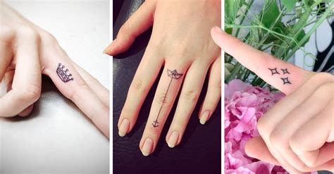 15 Diseños de Tatuajes en los dedos que te harán querer uno