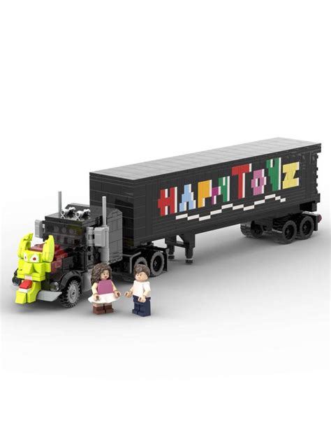 Lego Moc Happy Toyz Truck By Williweb Rebrickable Build With Lego