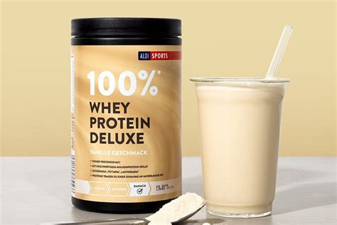 Das Whey Protein Deluxe Vanille Aldi Sports