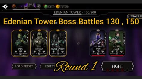 Mkmobile Edenian Tower Boss Battles 130 150 Rewards Youtube