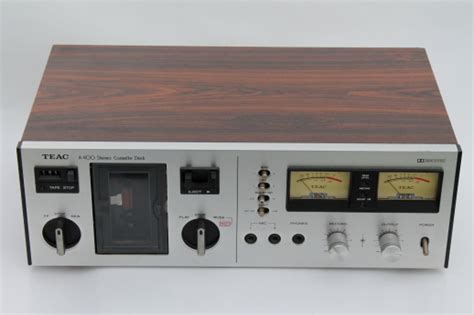 Vintage Teac A400 Stereo Cassette Deck Working Unit Tape Cassettes Player