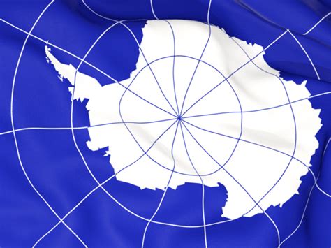 Flag background. Illustration of flag of Antarctica