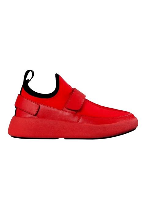 United Nude Red Step Solid Sneaker X Issey Miyake Idaretobe