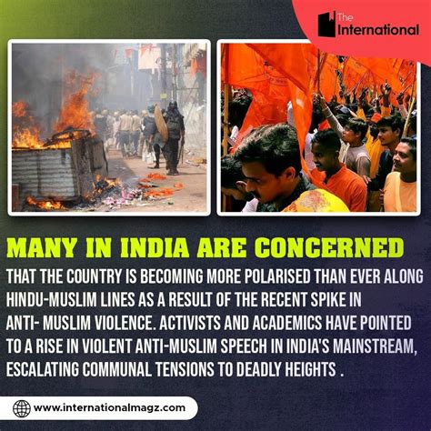 The International Magazine On Twitter Communal Violence On A Rise In India Atleast 9 States