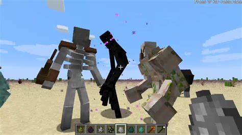 Mutant Iron Golem Vs All Mutant Mobs Minecraft Battle Youtube