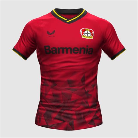 Bayer Leverkusen Home Kit Concept Fifa Kit Creator Showcase