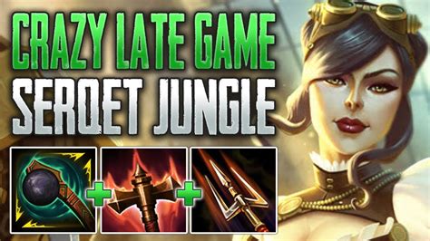 REALLY CLOSE GAME Serqet Jungle Gameplay SMITE Conquest YouTube