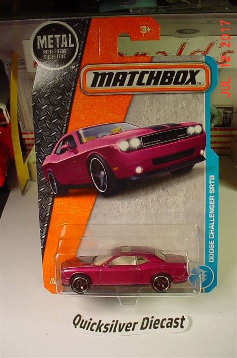 Matchbox Dodge Challenger Srt8 Purple 2016 21 Bp Matchbox Matchbox Cars Jeep Truck