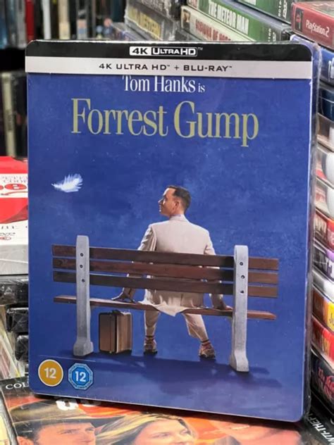 FORREST GUMP 4K Ultra HD BLU RAY Zavvi Exclusive Steelbook BRAND