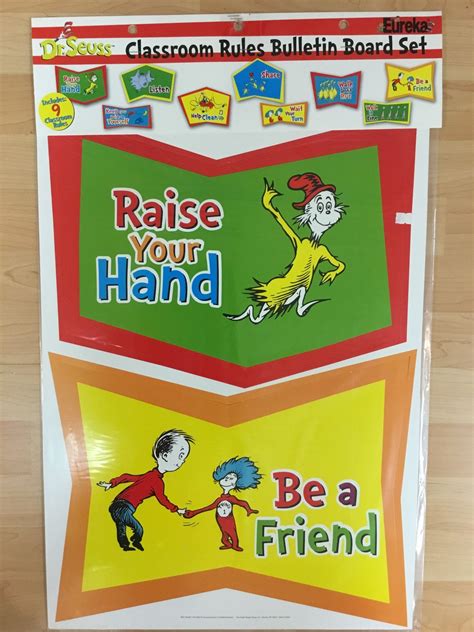 Dr Seuss Classroom Rules Bulletin Board School Spot