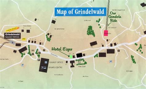 Grindelwald Town Map