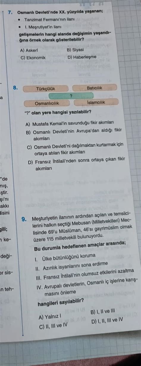 Bu Sorular Zebilir Misiniz S N F Ink Lap L Tfen D Zg N Bir