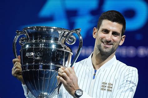 Novak Djokovic Awarded Year End Number One Trophy For Sixth Time In London South China Morning