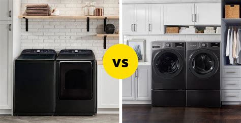 Front Load Vs Top Load Washers And Dryers Appliance And Mattress