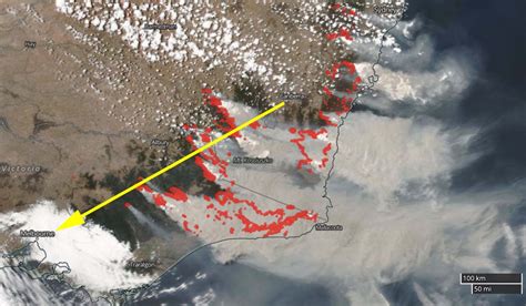 Australia Fires Map 2020 Satellite