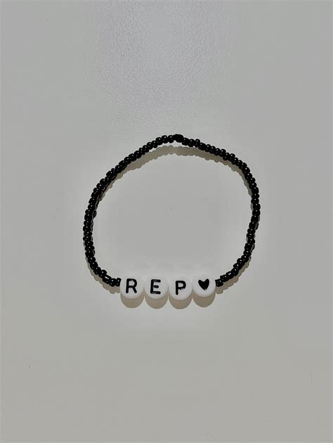 Taylor Swift Reputation Inspired Handmade Eras Tour Beaded Friendship ...