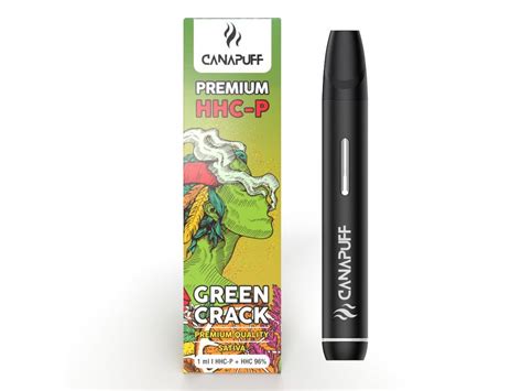 Canapuff Hhc P Vape Pen Green Crack 96 1 Ml Nicopods Cz