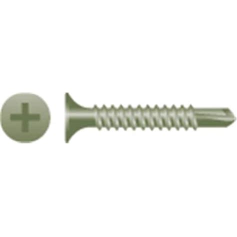 Strong Point Self Drilling Screw 6 20 X 1 1 4 In Ruspert Coated