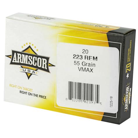 Armscor AC2235N Rifle 223 Rem 55 Gr V Max 20 Bx 50 Cs Defense Depot