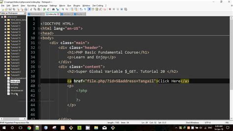 Php Basic Fundamental Super Global Variable Get Youtube