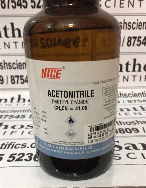 Chemical Acetonitrile At Rs 350 Litre Methyl Cyanide In Chennai ID