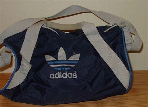 Vintage 1980s Adidas Shoulder Gym Bag