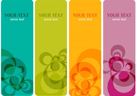 Colorful Banner Vector Pack 57139 Vector Art at Vecteezy