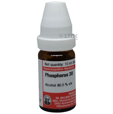 Dr Willmar Schwabe Germany Phosphorus Dilution Buy Bottle Of