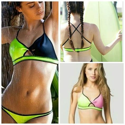 Indah Swim Indah Neon Bikini Top Poshmark