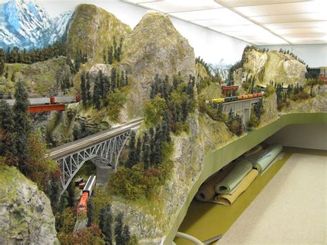 Beautiful Scenery Track Planning Model Train Layout Modeltrains