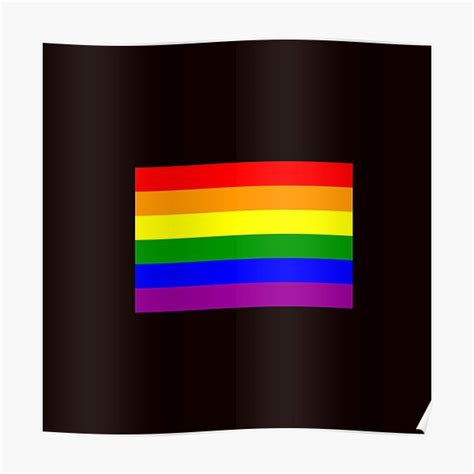 "rainbow flag | LGBTQ" Poster for Sale by TheVIP | Redbubble