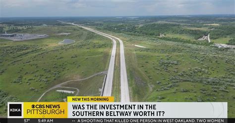 Southern Beltways Economic Impact One Year Later Cbs Pittsburgh