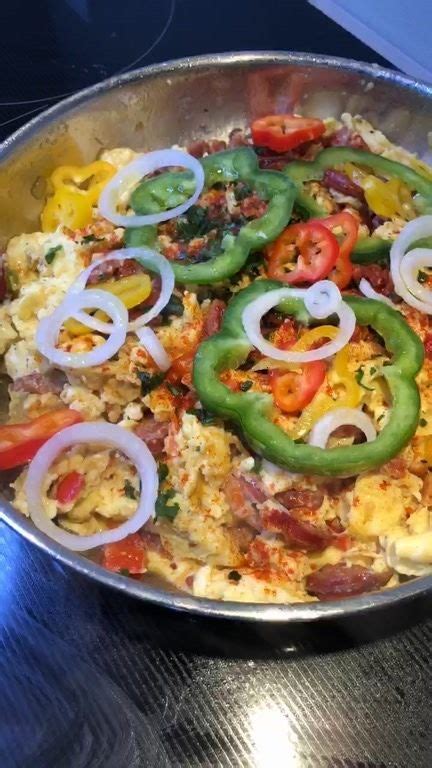 Haitian Style Scrambled Eggs | Breakfast recipes, Food, Dishes