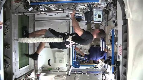 Astronaut Mike Hopkins Workout In Space 4 YouTube