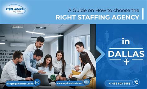 A Guide On How To Choose The Right Staffing Agency In Dallas