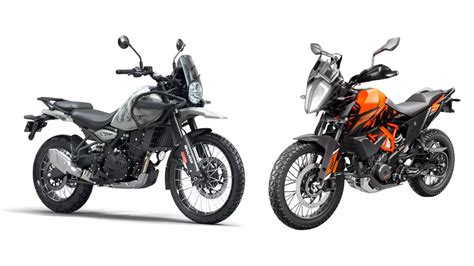 Royal Enfield Himalayan 450 Vs KTM 390 Adventure Price Features