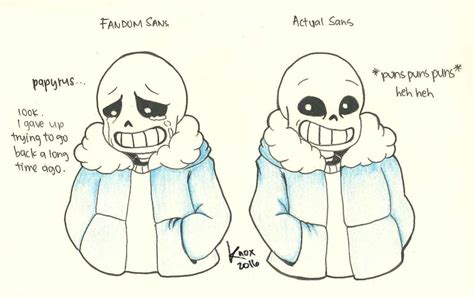 Fanon Sans Vs Canon Sans By Foxieknox On Deviantart