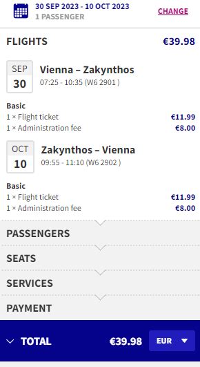 Cheap Flights From Vienna To Zakynthos From