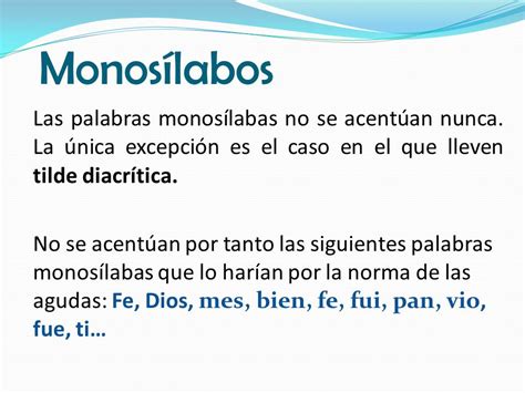 Ejemplos De Palabras Monosilabas Hot Sex Picture