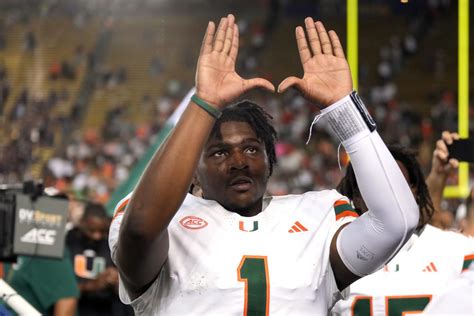 Miami Leads the Undefeated College Football Teams Rankings