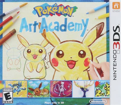 Pokemon Art Academy Nintendo Of America Video Games