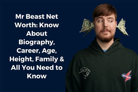 Mr Beast Net Worth 2025: Know About Biography, Career, Age, Height