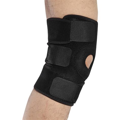 1pc Knee Brace Support Sleeve Adjustable Open Patella Stabilizer