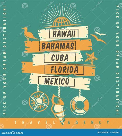 Travel Agency Promotion Catalog Design Stock Vector - Illustration of