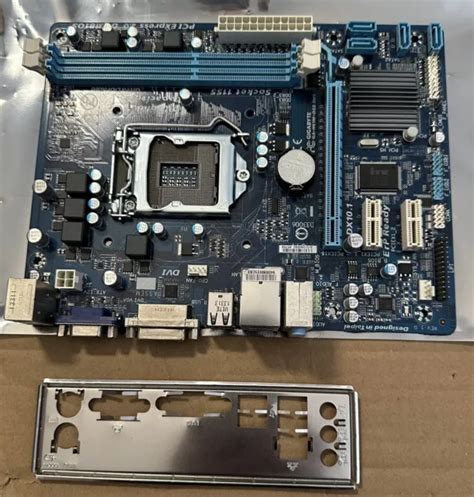 Gigabyte Ga H M Ds Dvi Socket Lga Micro Atx Motherboard