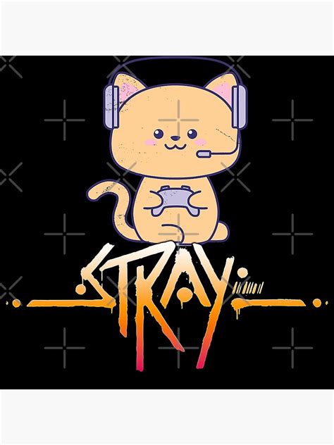 Straycat Stray Catgame Stray Logo Stray Cat Game Poster For