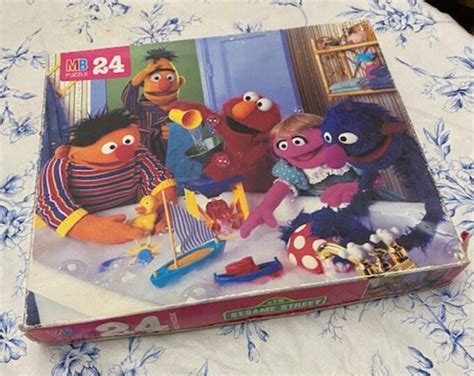 Vintage Sesame Street Puzzle - Etsy