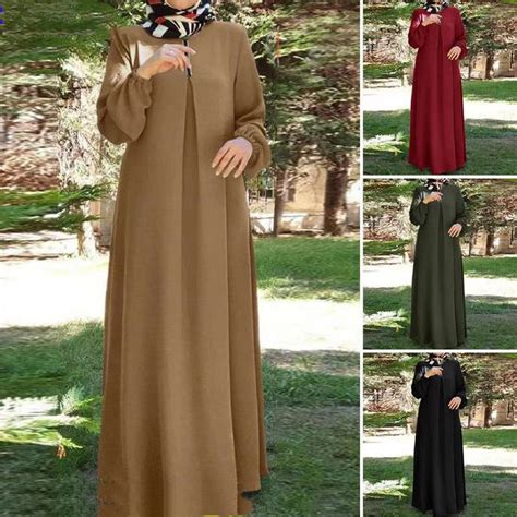 Kaufe Damen Abaya Dubai Muslimisches Kleid Kaftan Jilbab Dubai Party